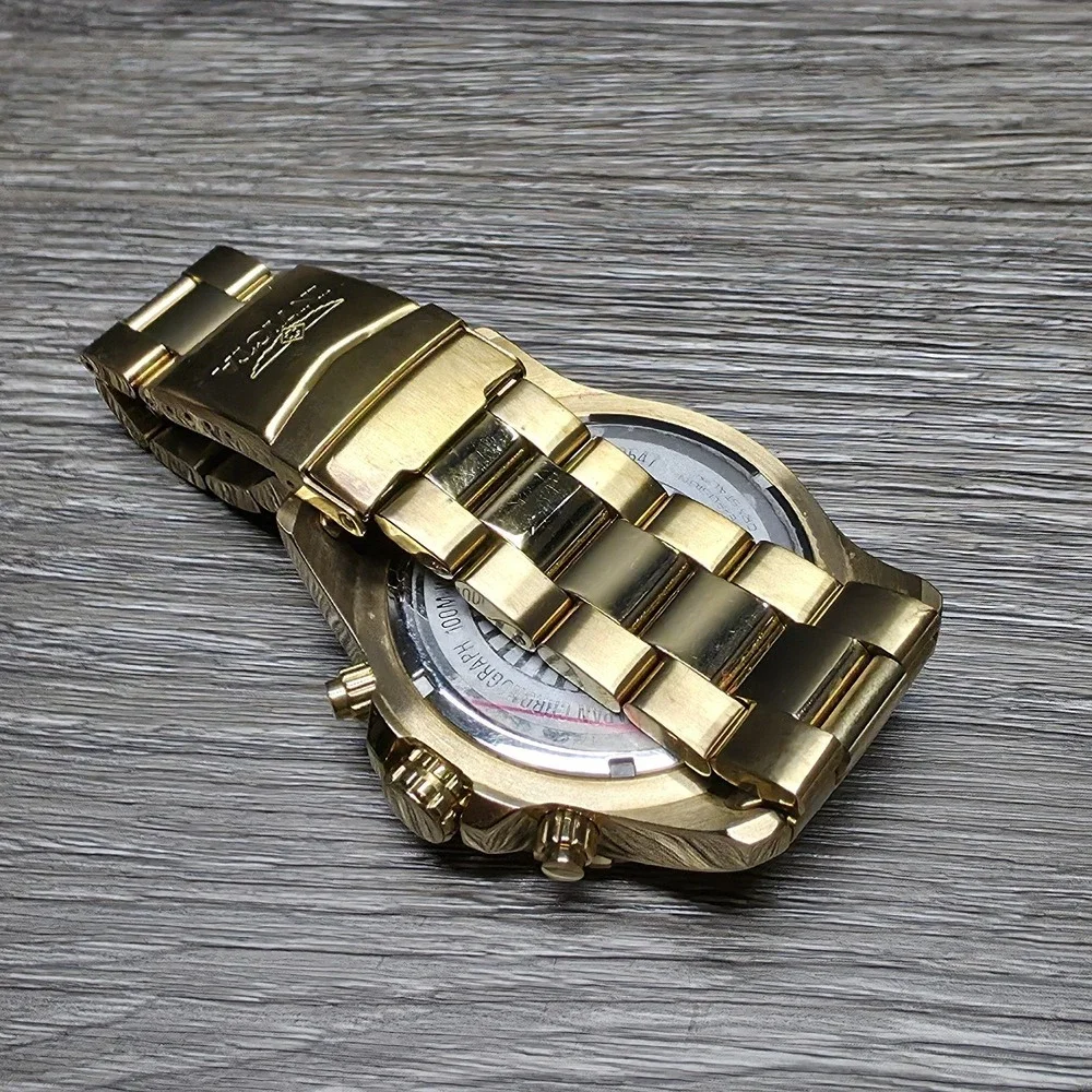 Invicta Men's Watch - Model 22547 - Pro Diver 50mm Gold Tone Stainless Steel